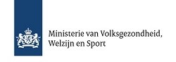 Logo Ministerie van Volksgezondheid, Welzijn en Sport