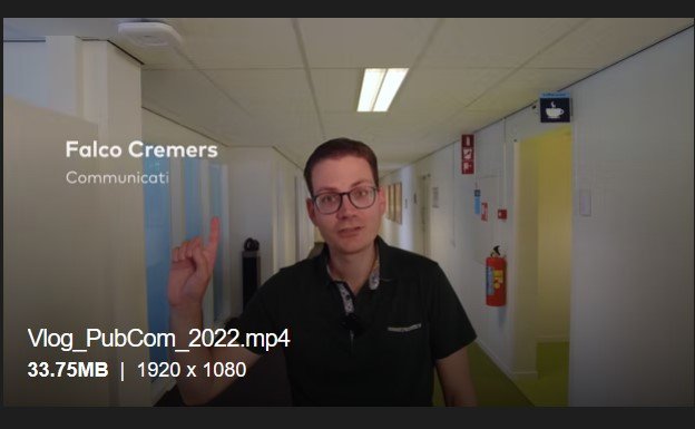 Vlog Falco Zuyderland